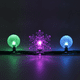 thumbnail image 4 of Guirnalda Solar Navidad 7.5m Copos Nieve Esferas Multicolor, 4 of 9