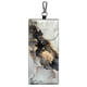 thumbnail image 2 of Funda doble para gafas Fintie Cloudy Marble de piel vegana, 2 of 3