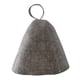 thumbnail image 5 of Sombrero de baño ruso, sombrero de Sauna de fieltro, protección para la cabeza, sombrero de fieltro para sala de vapor, para baño, ducha, baño, Unisex Gris, 5 of 5