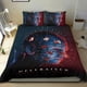 thumbnail image 1 of Hellraiser: Pinhead Conjunto de sábanas temático, trío de piezas, cómodo y amigable con la piel, diseño único, regalo de decoración para el hogar para familiares, amigos y fans,173cm *218cm, 1 of 6