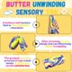 thumbnail image 4 of Juguete de compresión KBEGYGM Butter Squishy 113 g Onda Arcoíris 2 uds, 4 of 8