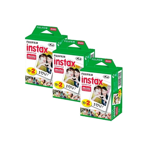 Pack Películas Instantáneas Instax Film Mini 60 Fotos