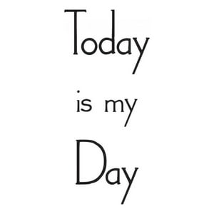 Rienda Libre Graphics - Decomural Today Is My Day Inspirational Ws-44204