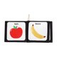thumbnail image 2 of Libros Suaves Para Bebés, Desarrollo Sensorial, Juguete Montessori Para Ni?as De 3 A 6 Meses, Fruta, 2 of 5