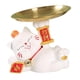 thumbnail image 3 of Estatua De Gato De La Suerte Con Bandeja, Adorno, Organizador De Escritorio Para El Hogar, Dormitorio, Estante Blanco, 3 of 3