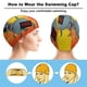 thumbnail image 3 of Fixed: La película Gorro de Natación de Licra, Gorro de Baño de Tela Cómoda, Gorro Elástico Antideslizante para Hombres, Mujeres y Niños, 3 of 6