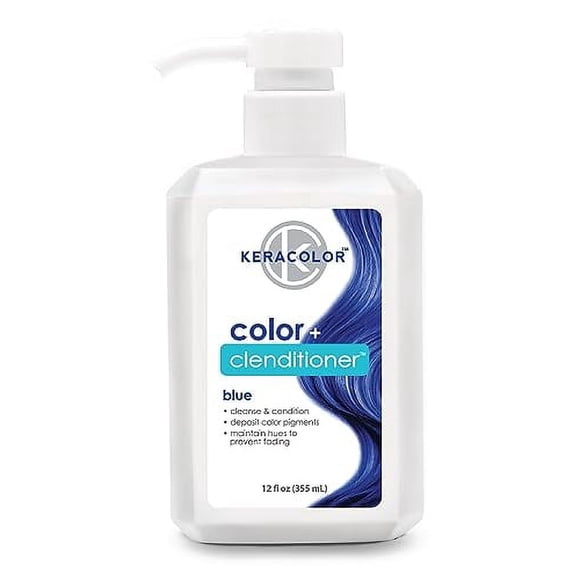 Colorante De Cabello Clenditioner Azul Tinte Semi Permanente
