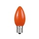 thumbnail image 2 of Bombillas de repuesto navideñas Novelty Lights C9 de cerámica naranja, 2 of 8