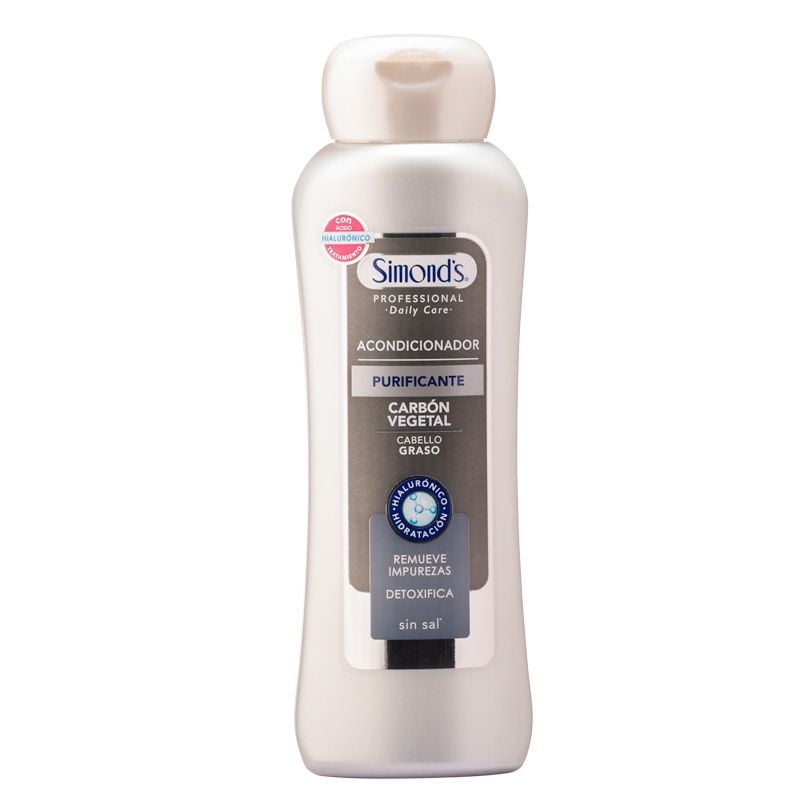 Simond’S - Acondicionador Purificante Carbón Vegetal.