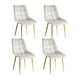 thumbnail image 1 of Pack 4 Sillas Capitonne Top Beige, 1 of 2