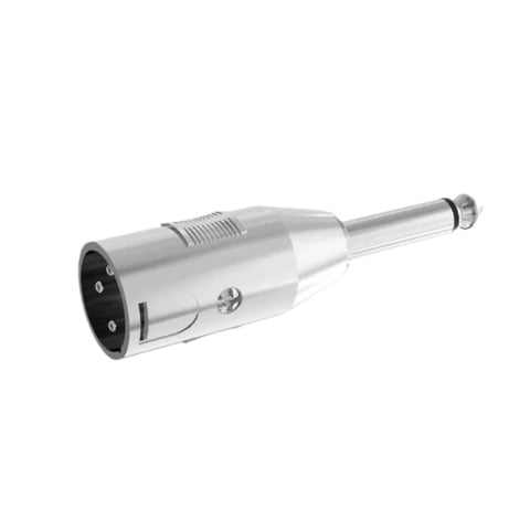 Magideal - Adaptador De Micrófono Xlr Conversor Xlr A 6 5Mm Conector Balanceado De 6 5Mm A Xlr Portátil Para Instrumentos Y Coión De Audio Adecuado Para Masculino