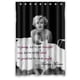 thumbnail image 1 of Cortina de ducha de baño con diseño de Marilyn Monroe, con ganchos, tamaño 48 x 72 pulgadas, 1 of 3