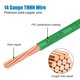 thumbnail image 2 of Cable THHN calibre 14 de cobre trenzado de 25 pies, 600 V, chaqueta de nylon, 2 of 6