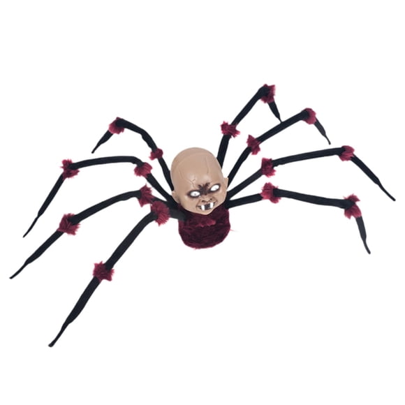 Figura Iluminada De Araña Decorativa De Halloween Para La Entrada Del Porche, Recuerdos De Fiesta, Estilo A