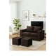 thumbnail image 1 of Living Cedric 2 cuerpos + 2 Pouf Café, 1 of 4