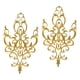 thumbnail image 3 of Apliques Bordados Para Coser Parches Bordados De Flores Para Disfraces De Cosplay Dorados, 3 of 5