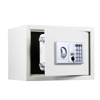 Concepts Life - Caja Fuerte De Acero Grande Con Teclado Digital Blanca