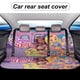 thumbnail image 5 of Día Soleado-theme Car Rear Seat Covers Back Elastic Flexible Car Seat Covers Decorative Fits Most Cars 120x59x76cm, 5 of 6