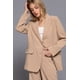 thumbnail image 2 of Blazer Fashnzfab Manga Larga Taupe, 2 of 5