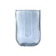 thumbnail image 1 of Florero Jarron Decorativo Vidrio Lineas Rectangular 18cm G, 1 of 1