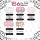 thumbnail image 2 of Kit de arco y guirnalda de globos Archloon rosa y blanco de 156 piezas, 2 of 5