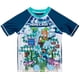 thumbnail image 3 of Conjunto de Traje de Baño Minecraft con Camiseta Antirrozaduras y Bóxer Azul Talla 8, 3 of 8