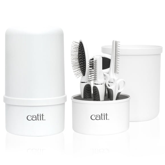 Kit de aseo Catit Senses 2.0 de pelo largo para gato