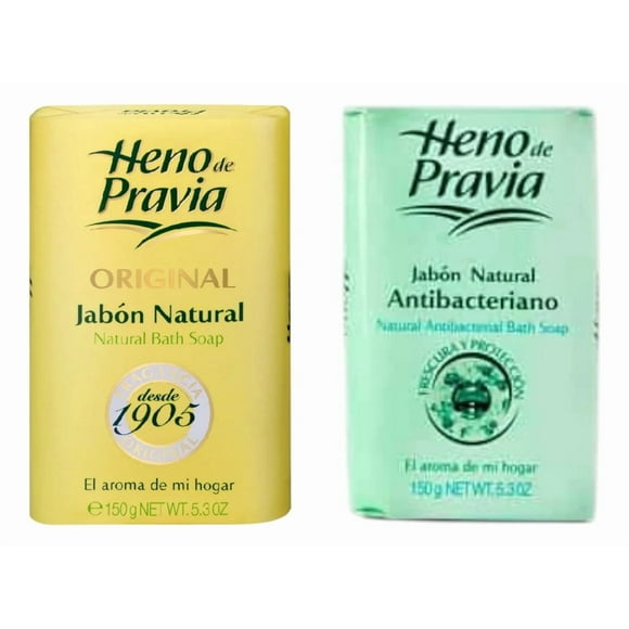 Jabon Heno De Pravia Original 150g + Jabon Antibacteriano