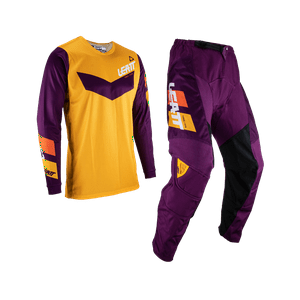 Kit Leatt Moto 3.5 Jersey Con Pantalón Indigo