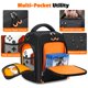 thumbnail image 4 of Estuche RIGHTPARTS Series X Naranja Multi‑Bolsillo para Xbox, 4 of 8