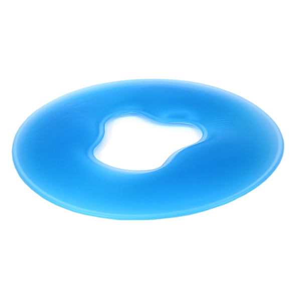 Almohada De Silicona Portátil Massager Face Pillow Pad Para Salón De Belleza Azul