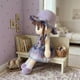 thumbnail image 2 of Peluche De Muñeca De Trapo Tierno Suave Y Divertido violeta oscuro, 2 of 4