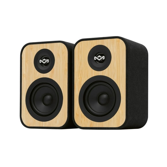 Parlantes Bluetooth 5.3 Uplift Bookshelf Negros Marley