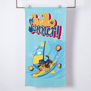 Paw Patrol Niño - Set Toalla Playa 70X140 Cms + Jockey Hellosummer
