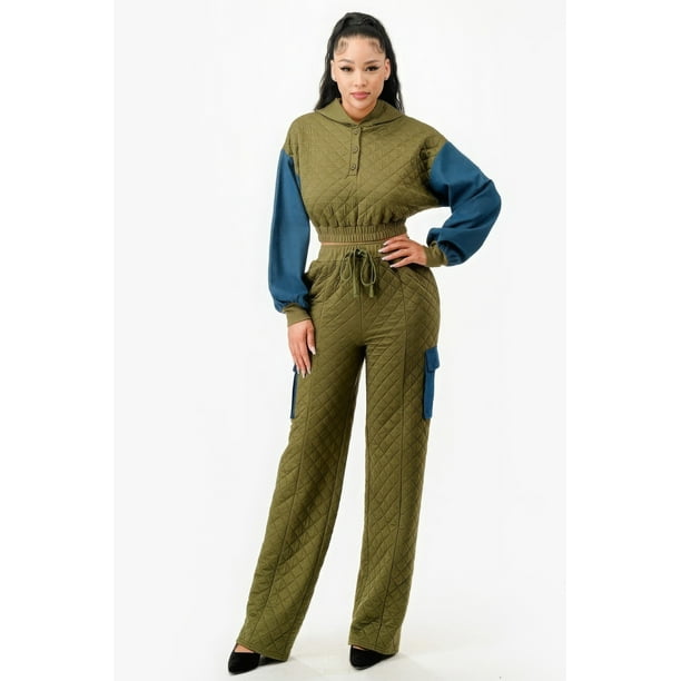 Conjunto de Dos Piezas Pantalón y Chaqueta