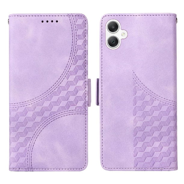 Carcasa FOXDOCK Samsung Galaxy A06 5G de cuero PU, diseño acolchado clásico, protección contra caídas y rayones