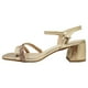 thumbnail image 4 of SANDALIAS DE FIESTA HUALUNAOTE CHAMPAGNE | T2110 - Talla 40, 4 of 5
