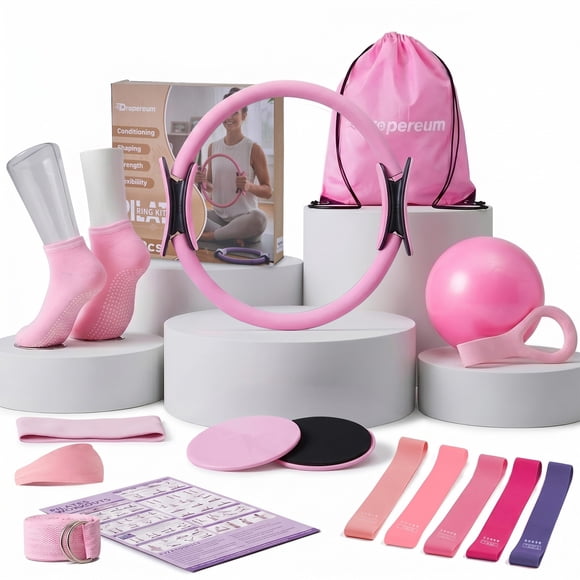 Kit de Pilates Dropereum 16 piezas para entrenamiento en casa