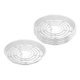 thumbnail image 4 of Paquete De 5 Bandejas Redondas De Plástico Transparente Para Platillo De Plantas Para Interiores Y Exteriores De 10 Pulgadas, 4 of 5