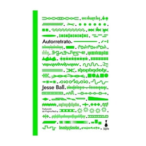 Sigilo - Libro Autorretrato - Jesse Ball