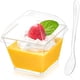 thumbnail image 1 of 50 vasos Zezzxu para postre con tapas y cucharas, 1 of 3