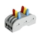 thumbnail image 2 of Conector Cableado Rápido Tipo Wago Entrada Salida Múltiples gris Talla Única, 2 of 3