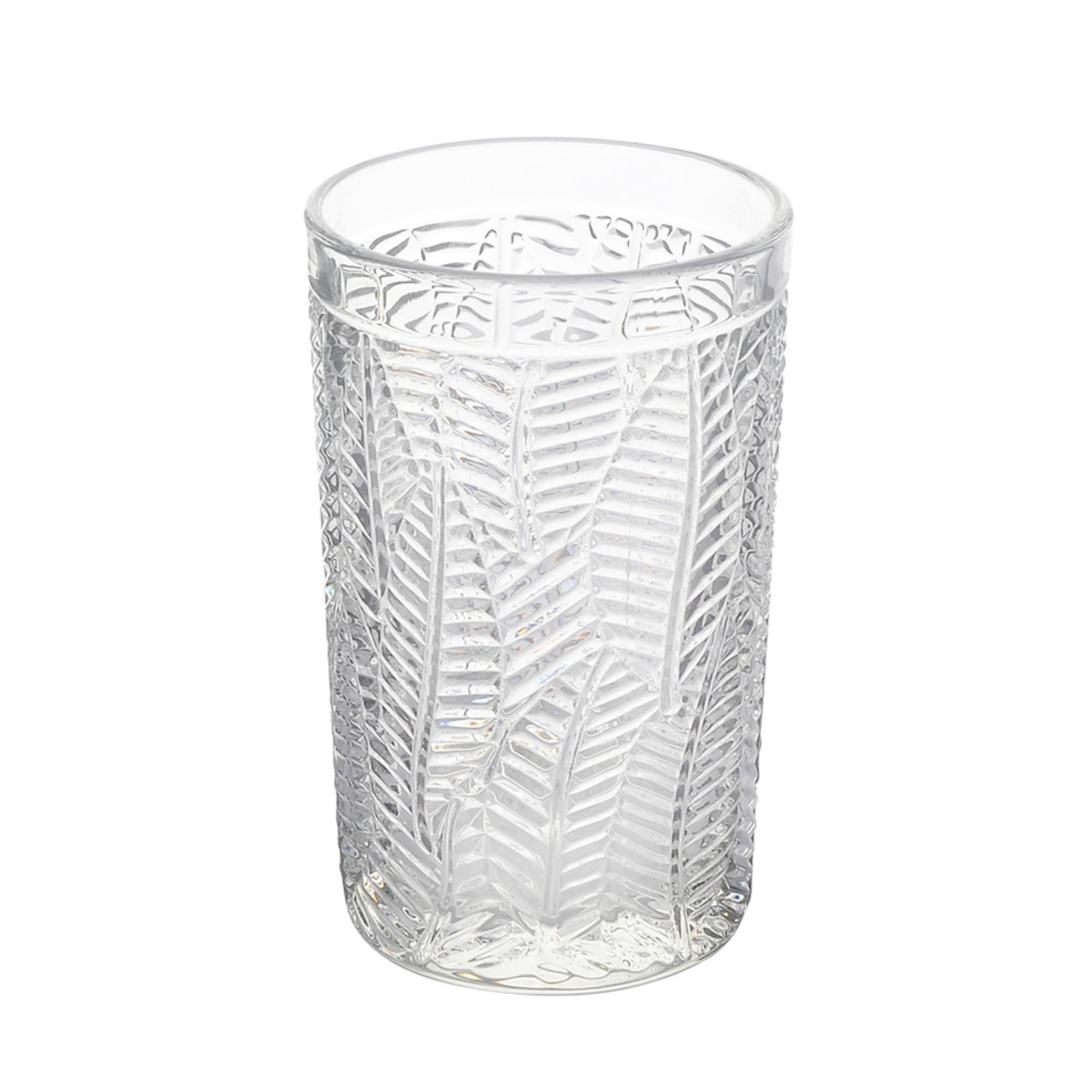 Vaso 4 Piezas 360ml Sl23101202 Vidrio Transparente Haus