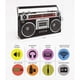 thumbnail image 2 of Boombox Riptunes RACR510BT Bluetooth Cassette AMFM SW1, 2 of 3