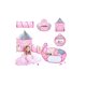 thumbnail image 1 of Carpa Piscina Cohete Túnel Plegable Infantil 3 En 1 Rosa, 1 of 4