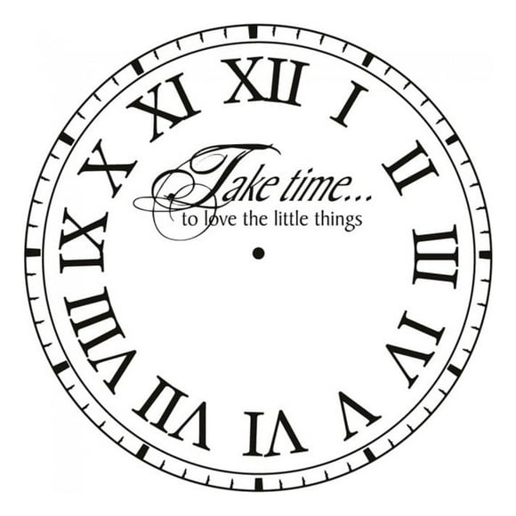 Decomural Take Time To Love Clock WS-15079