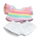 thumbnail image 1 of Top Y Pantalones De Muñeco De Peluche, Disfraces Artesanales Para Muñecas De 15cm, Camisa Rosa A Rayas Con Imaginación Y Flexibilidad, 1 of 3