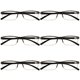 thumbnail image 1 of Gafas de lectura B and Q pack de 6 con bloqueo de luz azul, 1 of 9