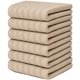 thumbnail image 1 of Toallas Bumble Towels Pack de 6 - 51 cm Algodón Beige Sólido, 1 of 6