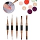 thumbnail image 4 of Juego de 5 pinzas de doble punta para uñas, de metal, para decoración de uñas, acrílicas, para diseño de punteado y pintura de uñas, herramientas, delineador fino, para salón de uñas, belleza de uñas,, 4 of 7